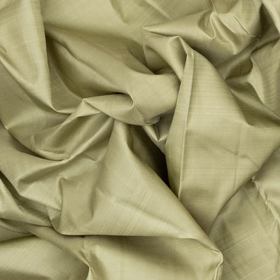 Cardamom Green Handloom Kanchipuram Korvai Silk Saree With Violet Border