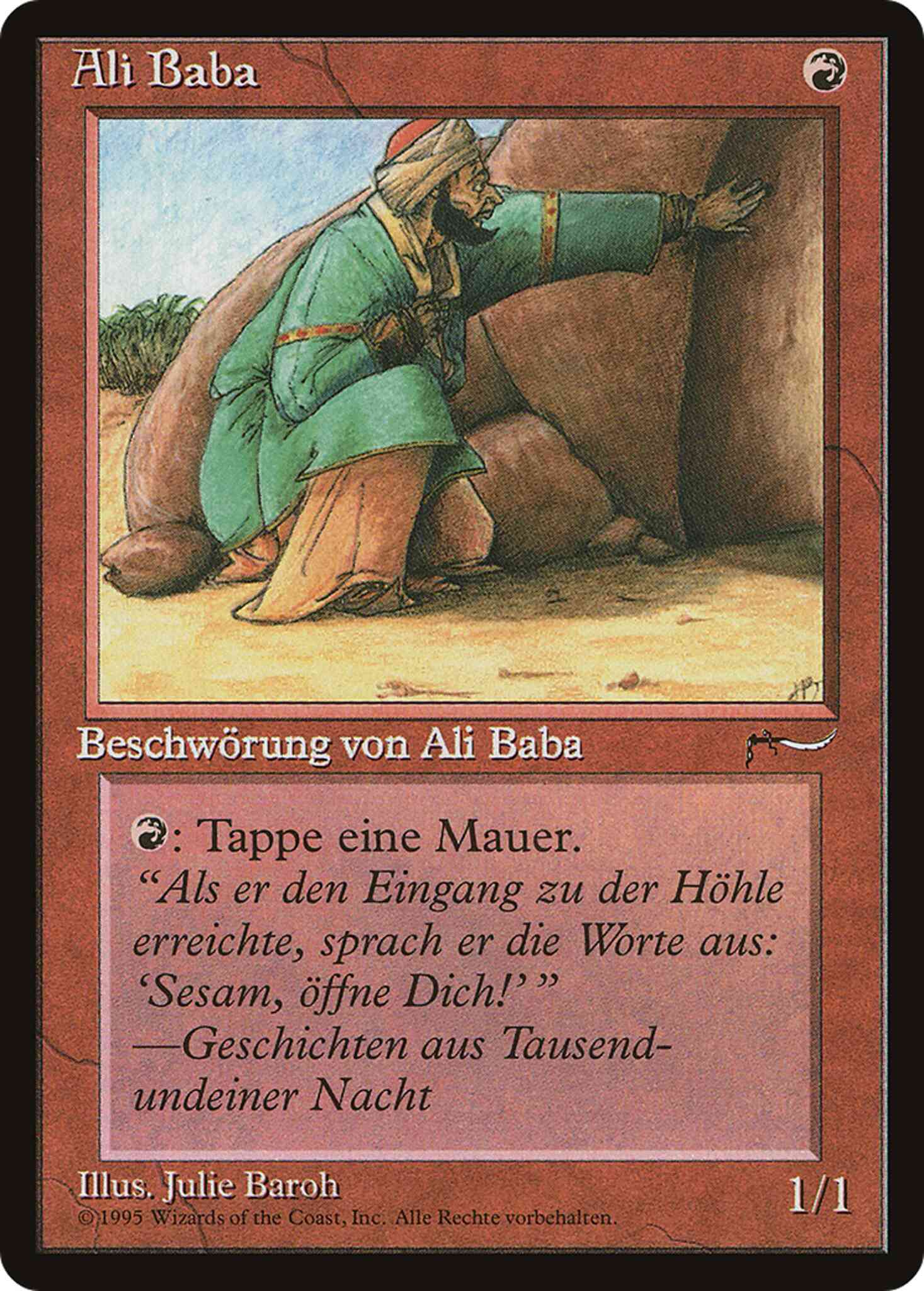 Ali Baba - German [71] [Renaissance German] [Non-Foil]