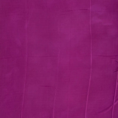 Lilac Woven Digital Printed Chiffon Silk Saree With Floral Motifs