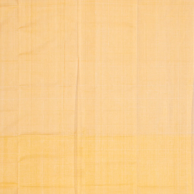 Sandal Handloom Mangalagiri Cotton Saree With Pink Zari Border