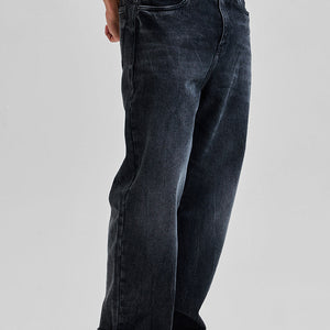 Charcoal Grey Loose Fit Jeans