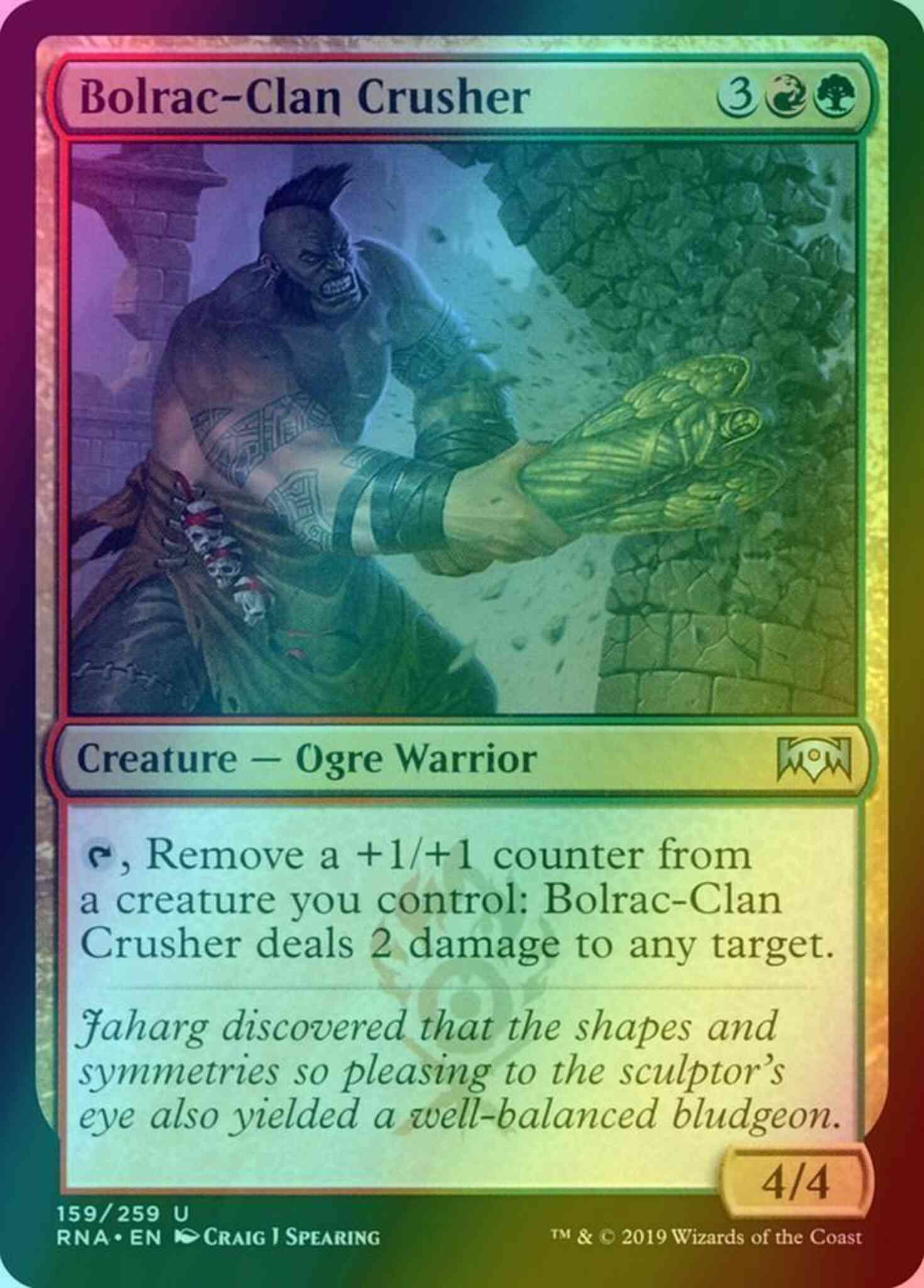 Bolrac-Clan Crusher [159] [Ravnica Allegiance] [Foil]