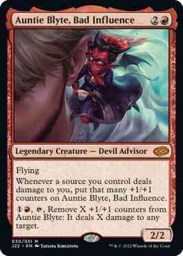 Auntie Blyte, Bad Influence [30] [Jumpstart 2022] [Non-Foil]