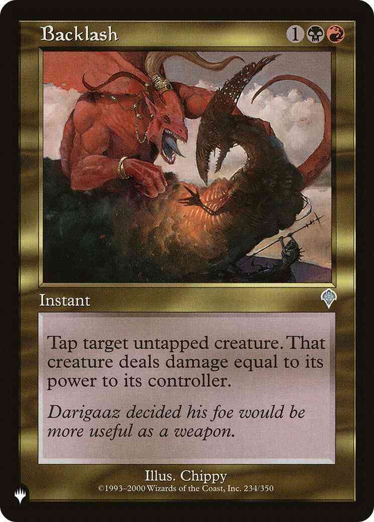 Backlash [INV-234] [The List] [Non-Foil]