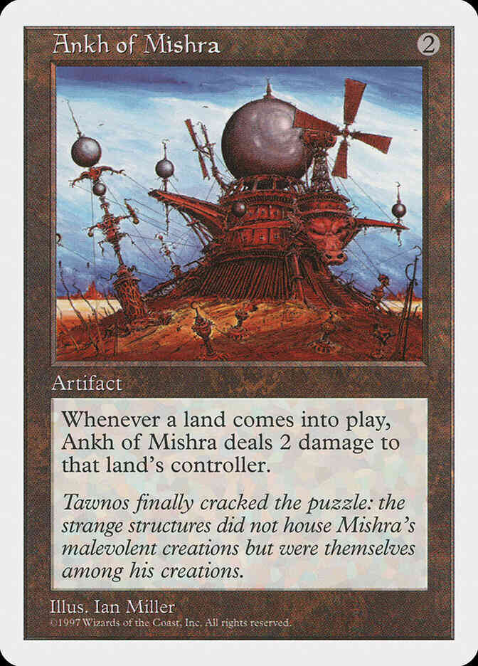 Ankh of Mishra [348] [Fifth Edition] [Non-Foil]