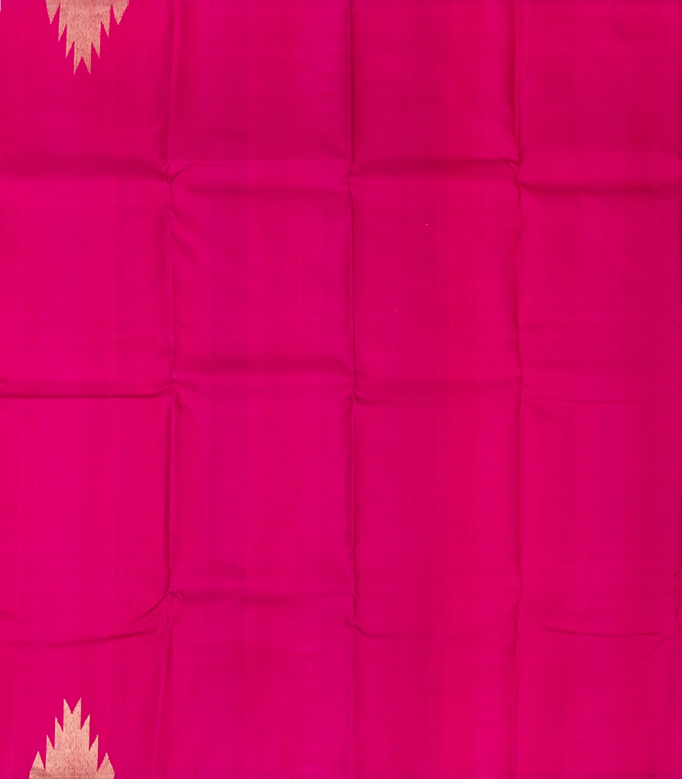 Baby Pink Handloom Kanchipuram Korvai Silk Saree With Pink Border