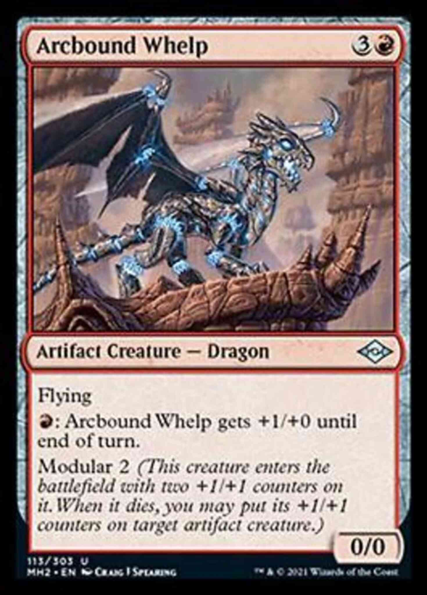 Arcbound Whelp [113] [Modern Horizons 2] [Non-Foil]