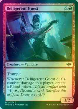 Belligerent Guest [144] [Innistrad: Crimson Vow] [Foil]