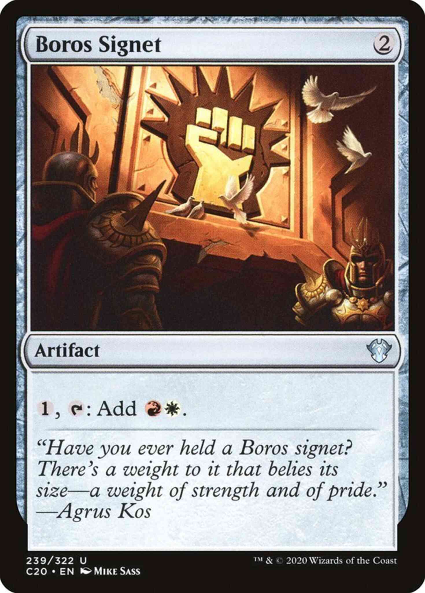 Boros Signet [239] [Commander 2020] [Non-Foil]