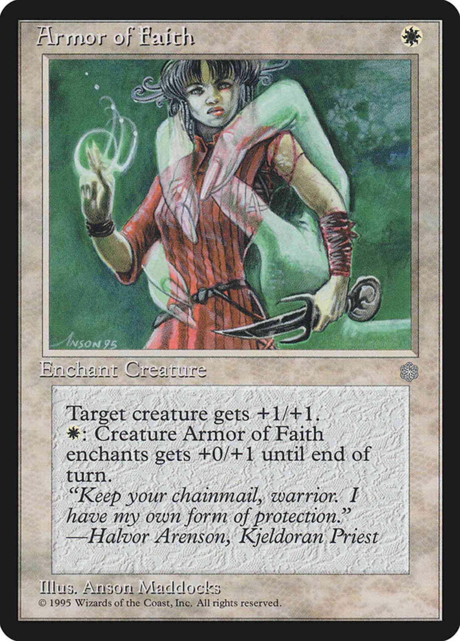 Armor of Faith [4] [Ice Age] [Non-Foil]