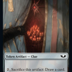 Astartes Warrior Token (01) // Clue Token (21) [Universes Beyond: Warhammer 40,000: Tokens] [Non-Foil]