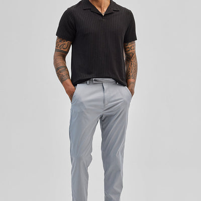 Light Grey Slim Fit Chinos