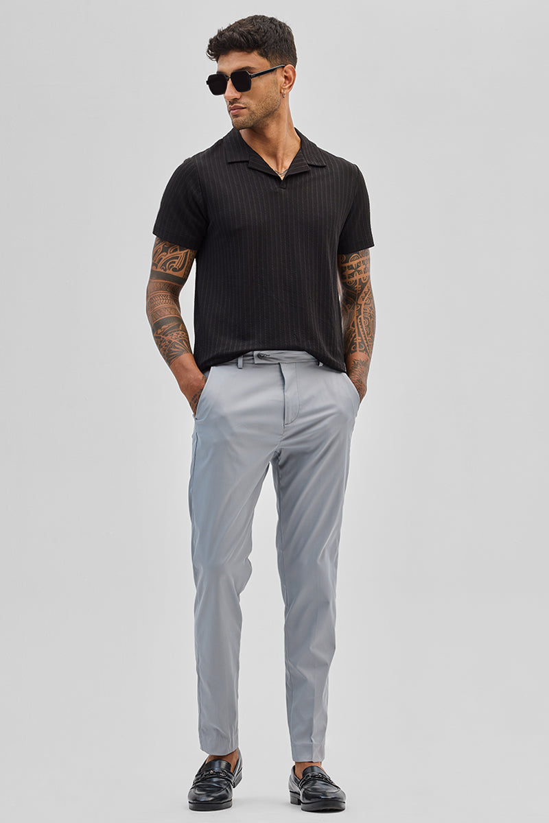Light Grey Slim Fit Chinos