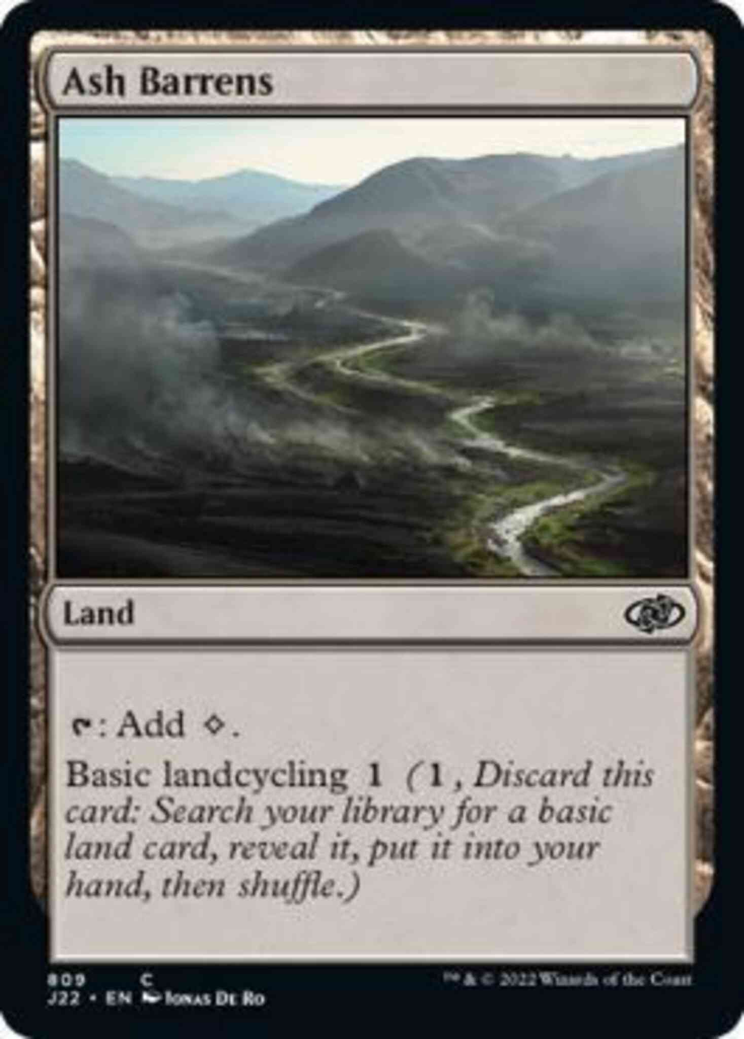 Ash Barrens [809] [Jumpstart 2022] [Non-Foil]