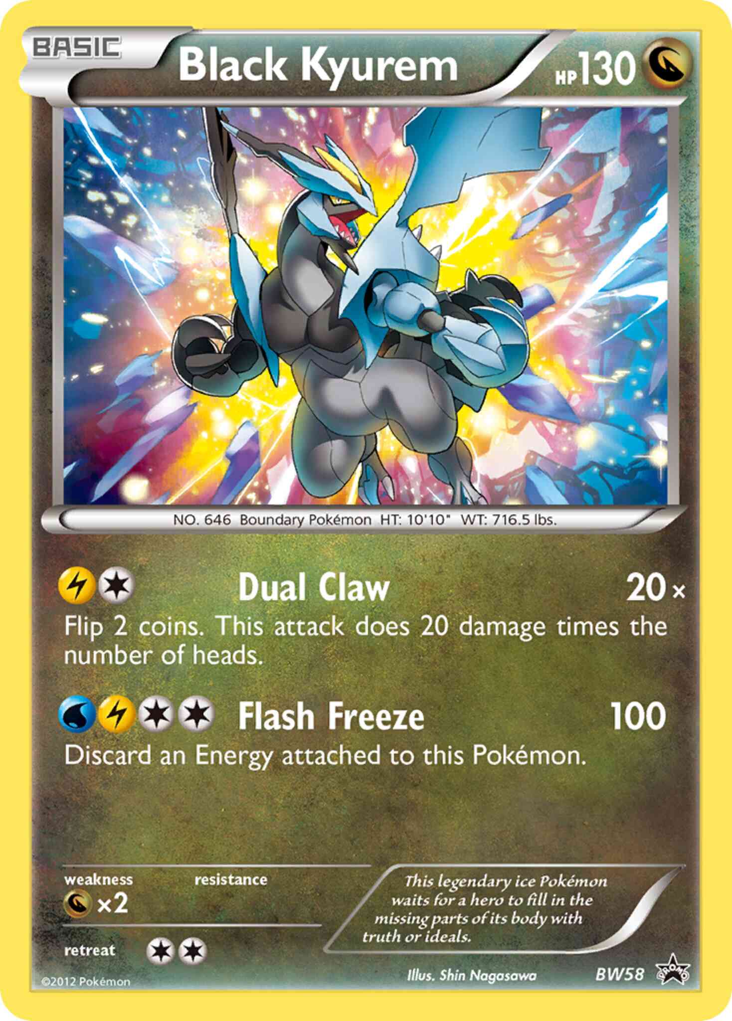 Black Kyurem - BW58 - Promo [bwp-BW58] [Holo]
