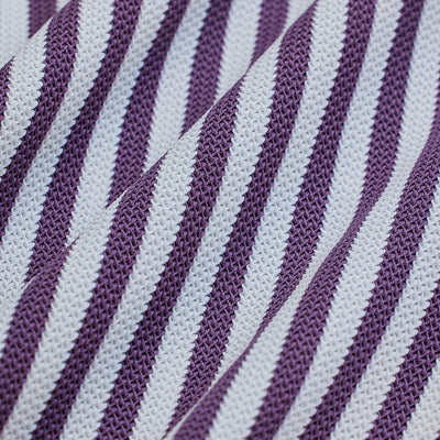Purple Stripes Slim Fit Shirt