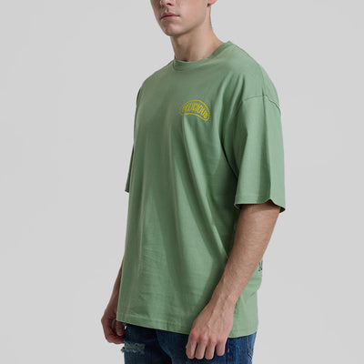 Sage Printed Oversized Fit T-Shirt