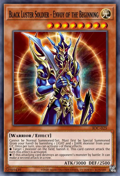 Black Luster Soldier - Envoy of the Beginning - MC2-EN004 - Secret Rare - Limited
