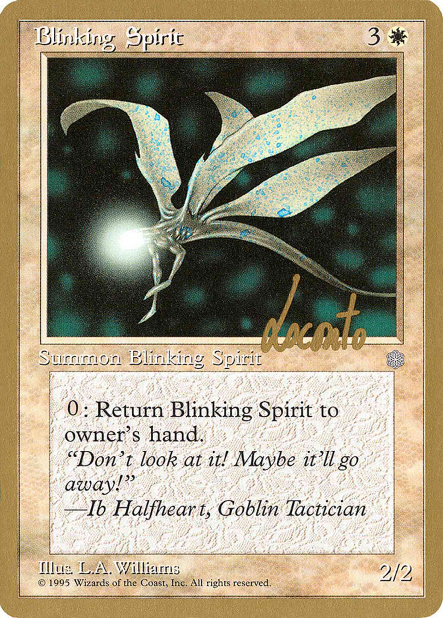 Blinking Spirit [ml8] [Michael Locanto] [Pro Tour Collector Set] [Non-Foil]