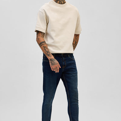 Navy Skinny Fit Jeans