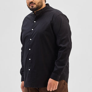Black Mandarin Shirt