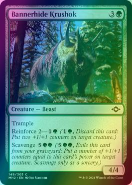 Bannerhide Krushok [149] [Modern Horizons 2] [Foil]