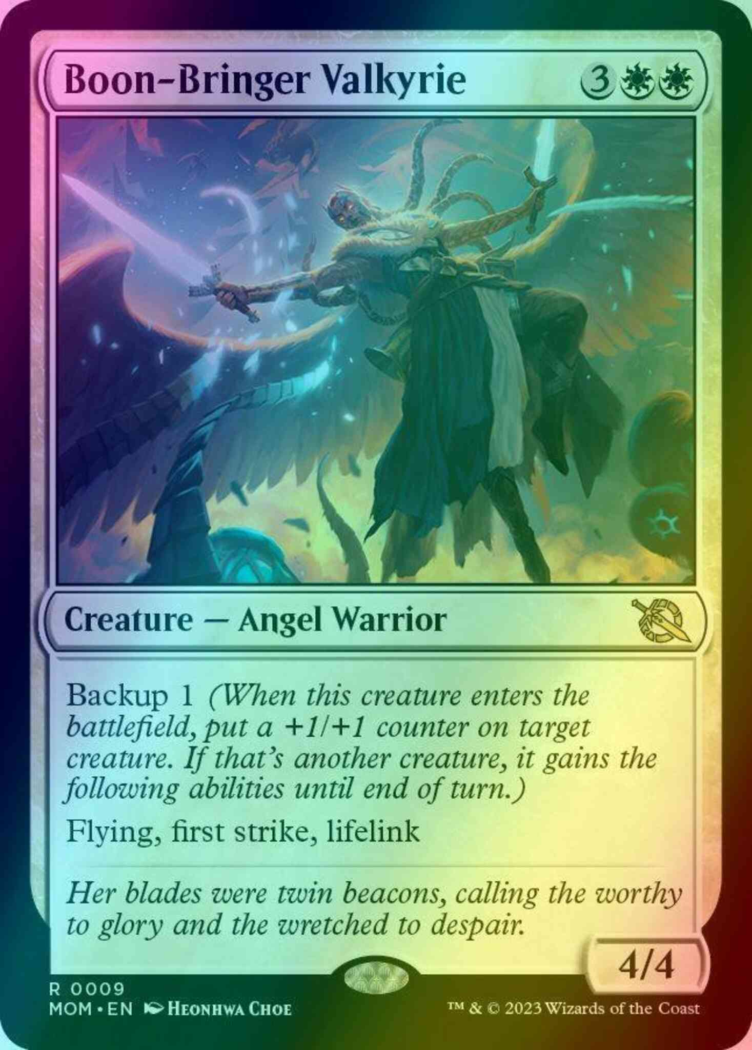 Boon-Bringer Valkyrie [9] [March of the Machine] [Foil]
