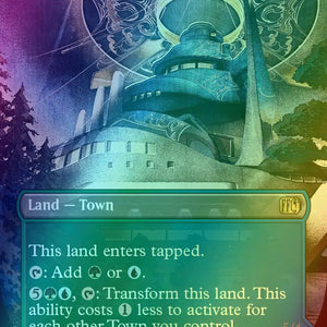 Balamb Garden, SeeD Academy // Balamb Garden, Airborne [354] [Borderless] [FINAL FANTASY] [Foil]
