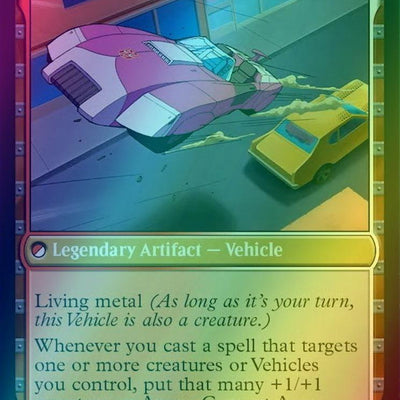 Arcee, Sharpshooter // Arcee, Acrobatic Coupe [7] [Universes Beyond: Transformers] [Foil]