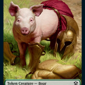 Boar Token (12) // Hydra Token (16) [Commander 2021 Tokens] [Non-Foil]