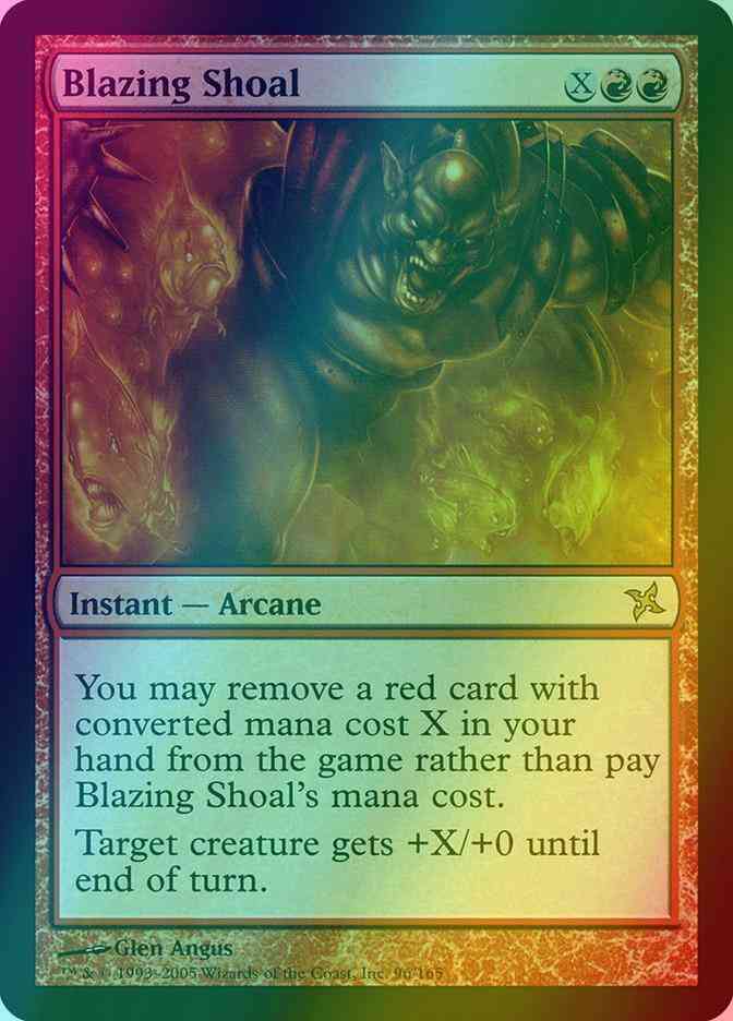 Blazing Shoal [96] [Betrayers of Kamigawa] [Foil]