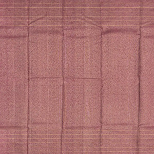 Dusty Pink  Handloom Kanchipuram Silk Saree With Floral Buttas