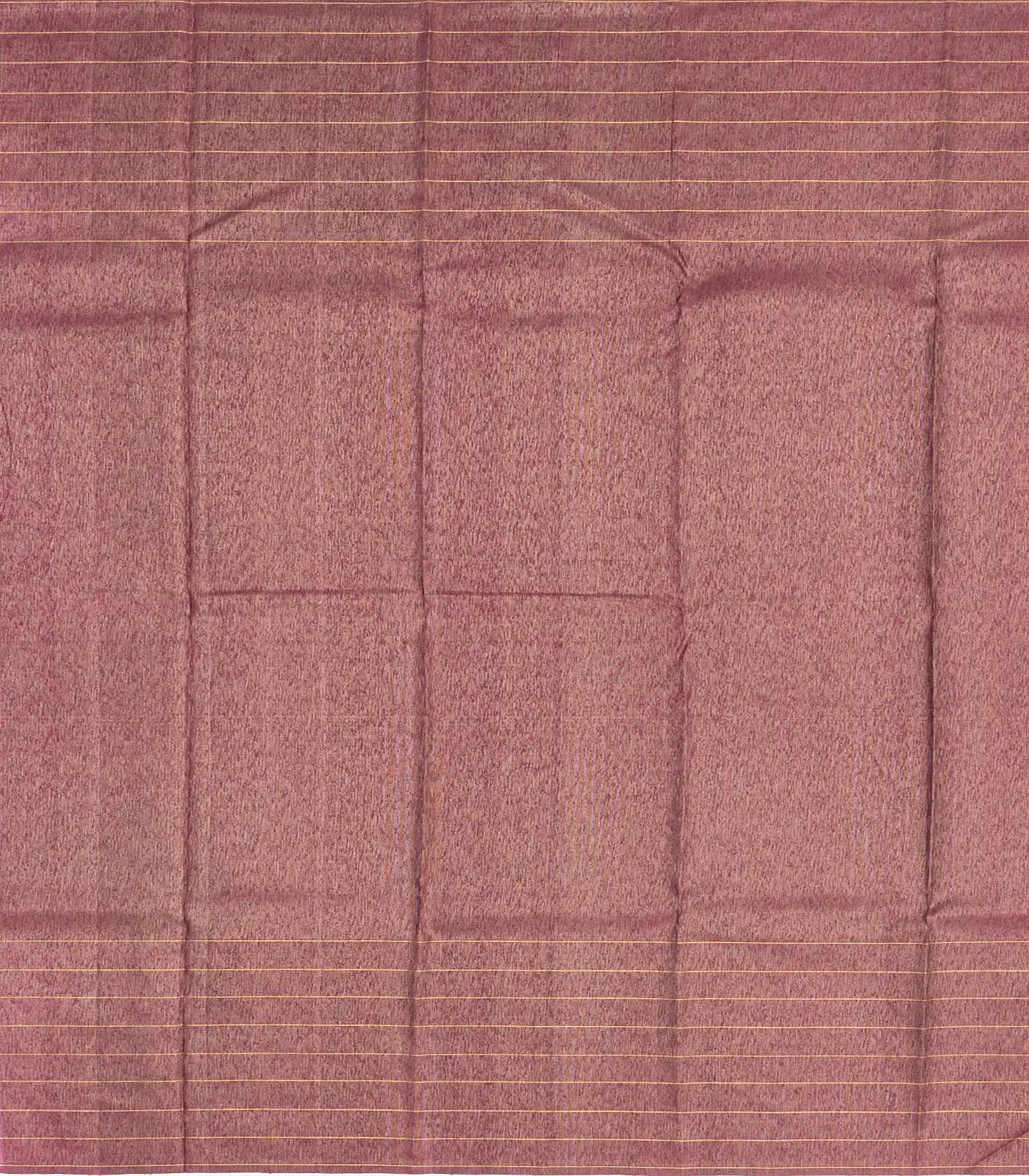 Dusty Pink  Handloom Kanchipuram Silk Saree With Floral Buttas