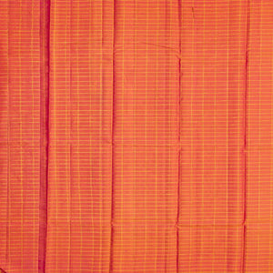 Black Handloom Kanchipuram Silk Saree With Contrast Pallu