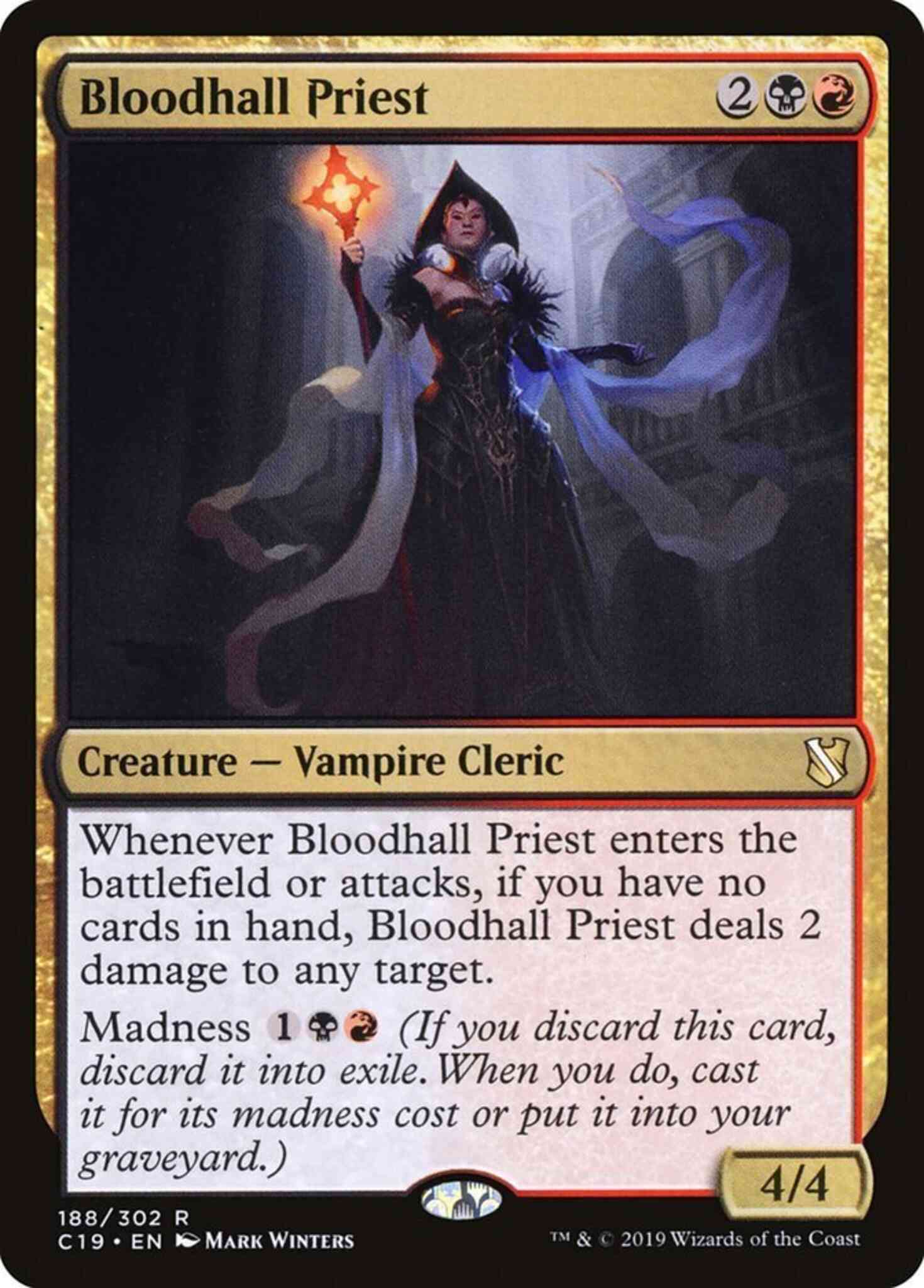 Bloodhall Priest [188] [Commander 2019] [Non-Foil]