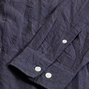 Charcoal Grey Crinkle Shirt