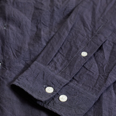Charcoal Grey Crinkle Shirt