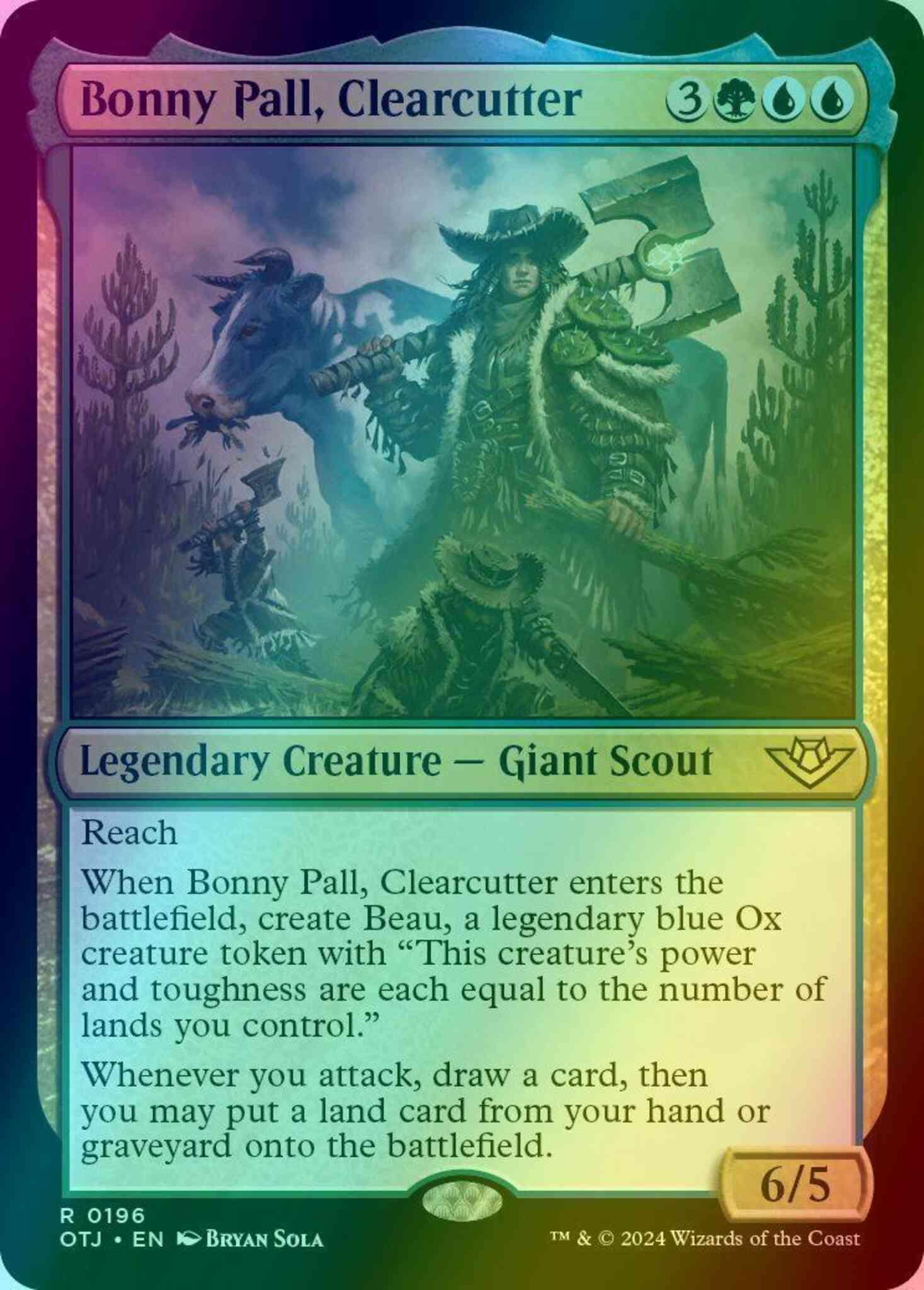 Bonny Pall, Clearcutter [196] [Outlaws of Thunder Junction] [Foil]