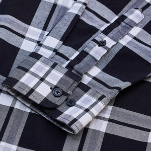 Black Checks Regular Fit Shirt