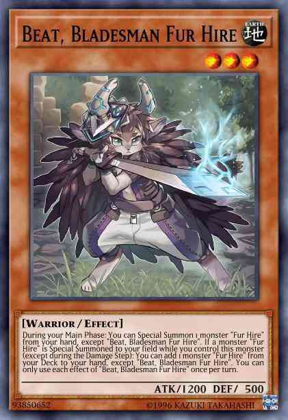Beat, Bladesman Fur Hire - DASA-EN017 - Secret Rare - Unlimited