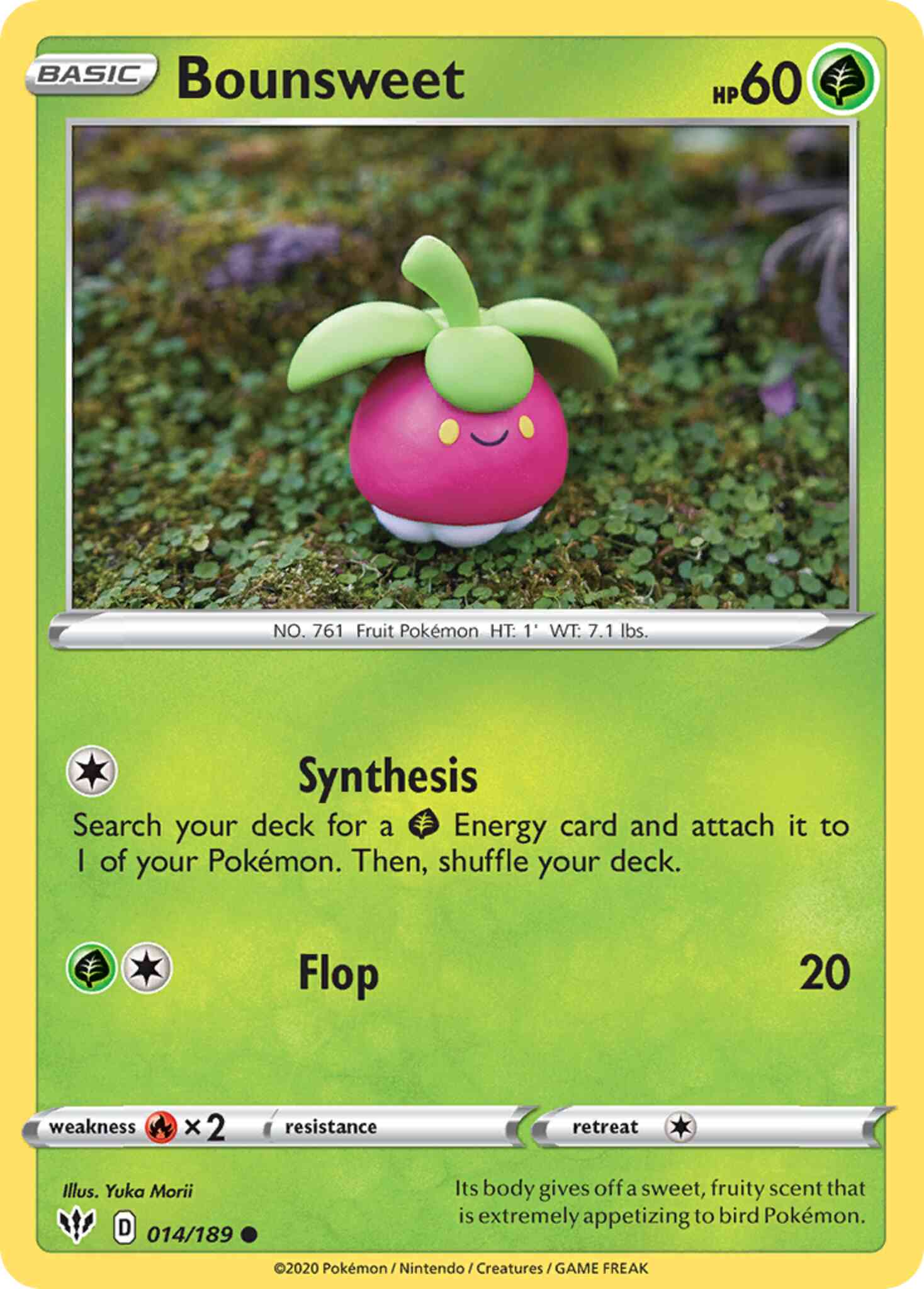 Bounsweet - 014/189 - Common [swsh3-014] [Non-Holo]