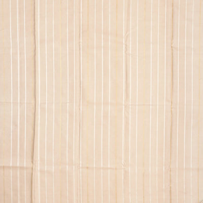 Magenta Handloom Kanchipuram Silk Saree With Stripes