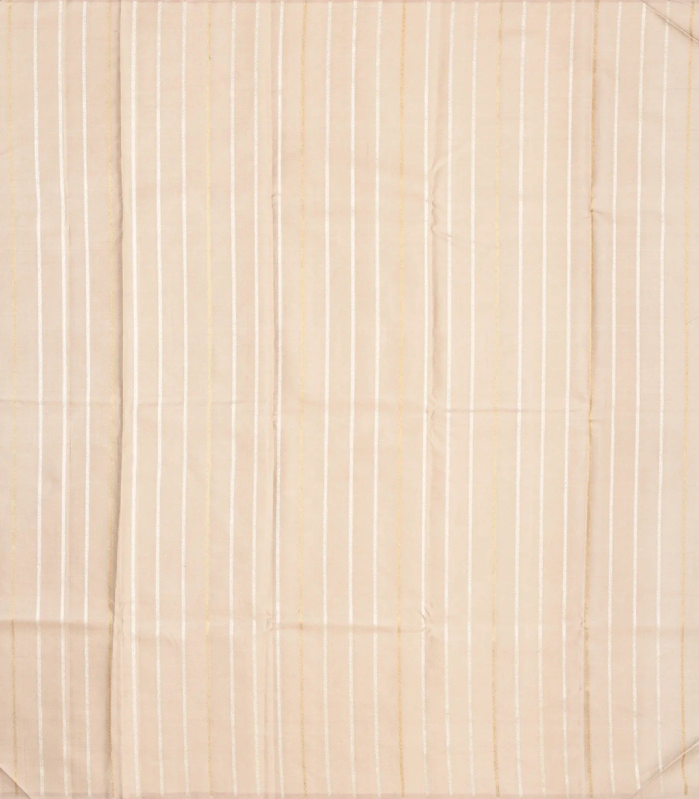 Magenta Handloom Kanchipuram Silk Saree With Stripes