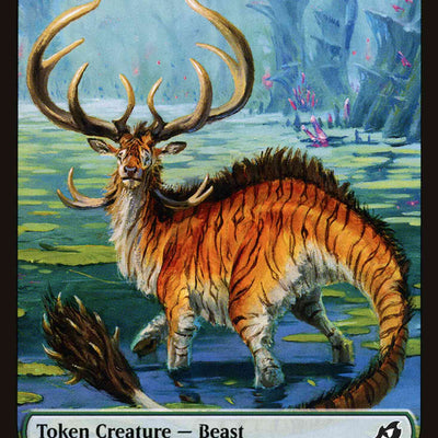 Beast Token (10) // Hydra Token (12) [IKO/C20 Set Symbol] [Commander 2020 Tokens] [Non-Foil]