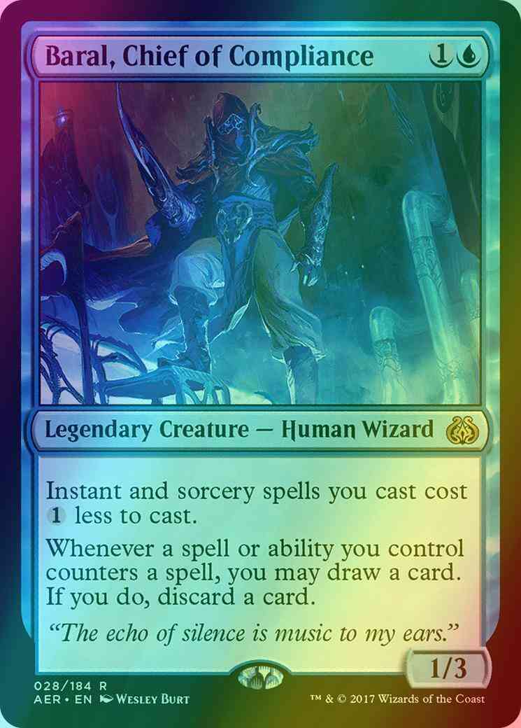 Baral, Chief of Compliance [28] [Aether Revolt] [Foil]