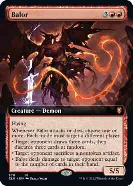 Balor [578] [Extended Art] [Commander Legends: Battle for Baldur's Gate] [Non-Foil]