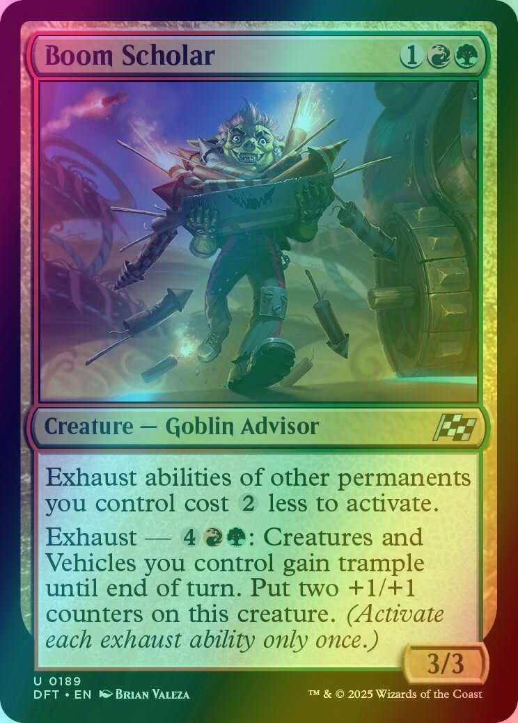 Boom Scholar [189] [Aetherdrift] [Foil]
