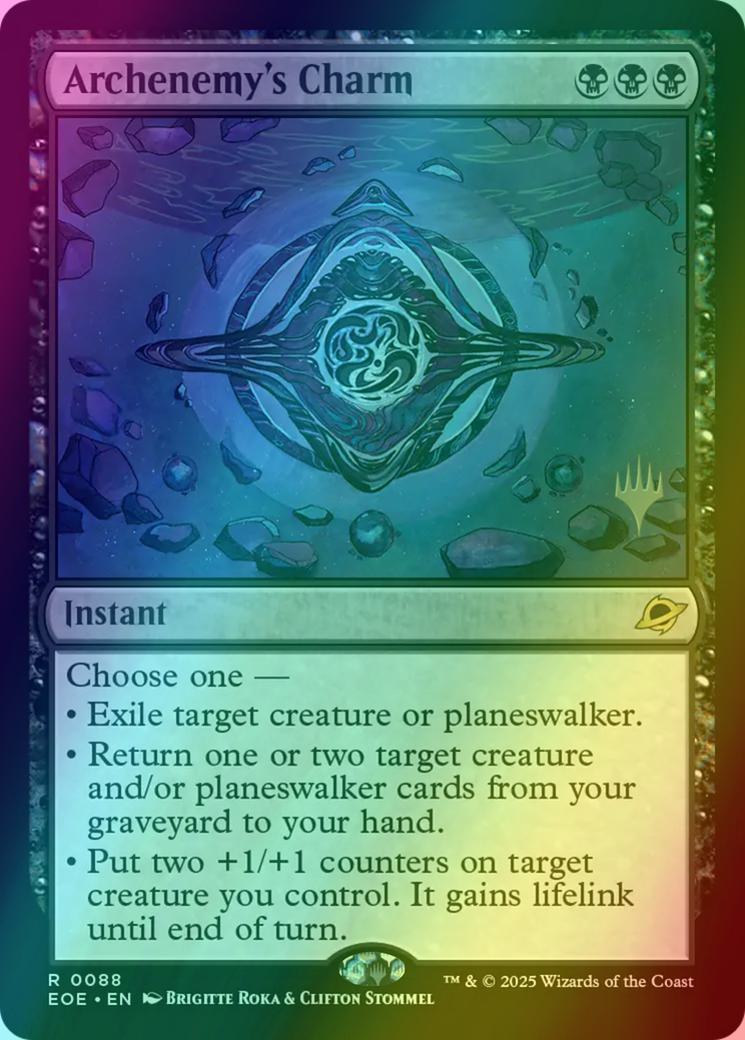 Archenemy's Charm [88p] [Promo Pack] [Edge of Eternities: Promos] [Foil]