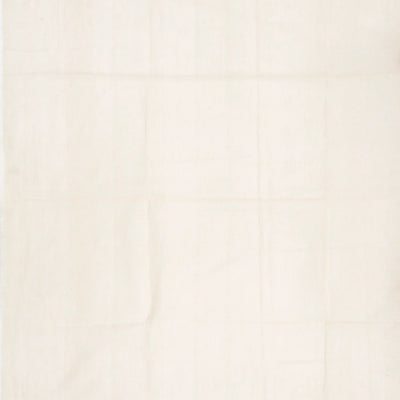 Off White Handloom Bengal Cotton Saree With Floral Buttas