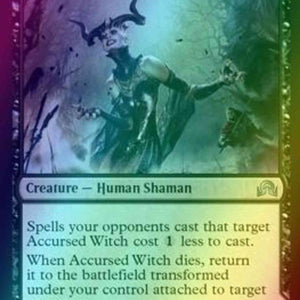 Accursed Witch // Infectious Curse [97] [Shadows over Innistrad] [Foil]